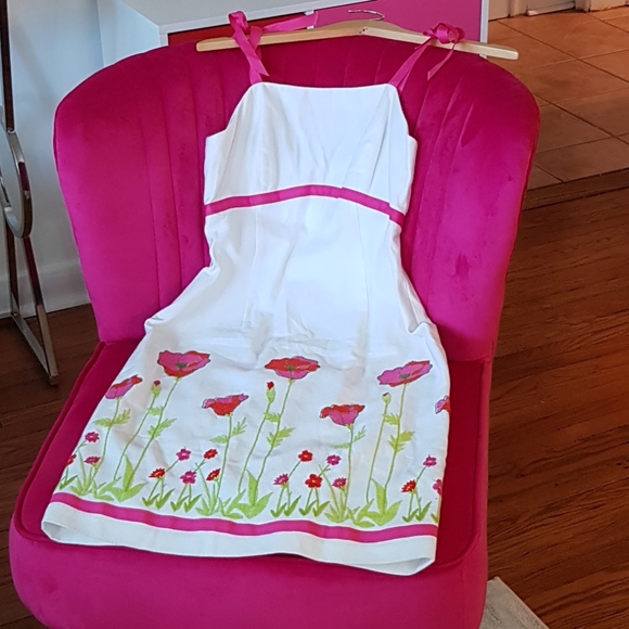 Designer Kathlin Argiro Embroidered Dress - Picture 3 of 17